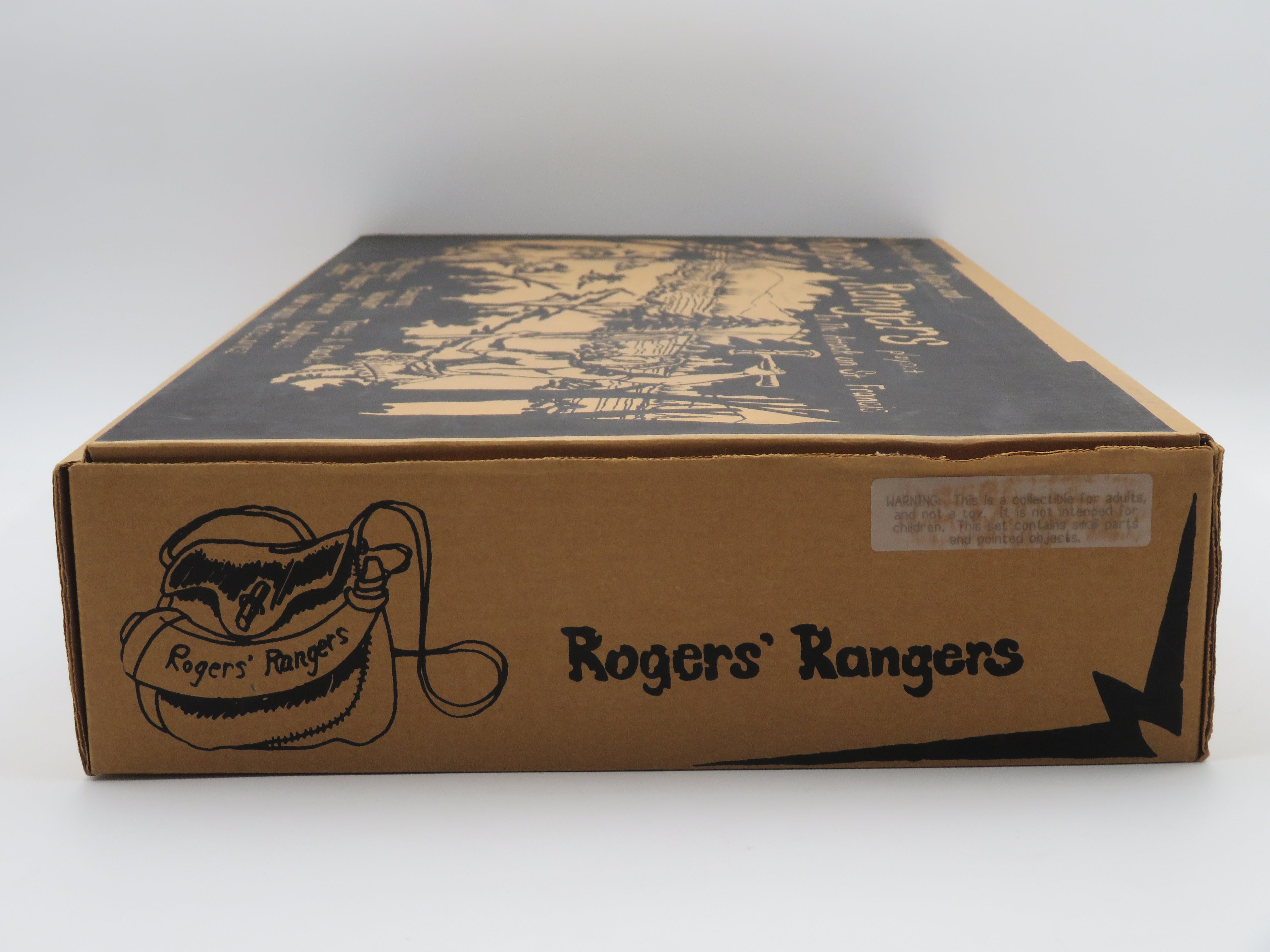 VINTAGE Rogers' Rangers Attack on St. Francis Playset - Barzso Playsets (1993) Collectible